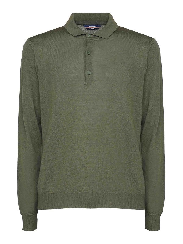 K-WAY: maglia collo rotondo - Maglia Rey In Lana