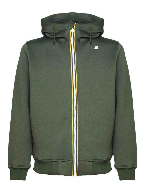 K-WAY: Casualjacken - Casualjacke - Grün