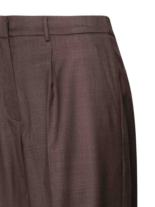 The Best Shops MAGDA BUTRYM: Maßgeschneiderte und Formale Hosen - Formale Hose - Braun