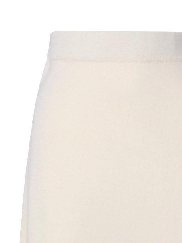 The Best Shops MARIUCCIA: ニーレングススカート＆ミディ丈 - 膝丈/ミディスカート - 白