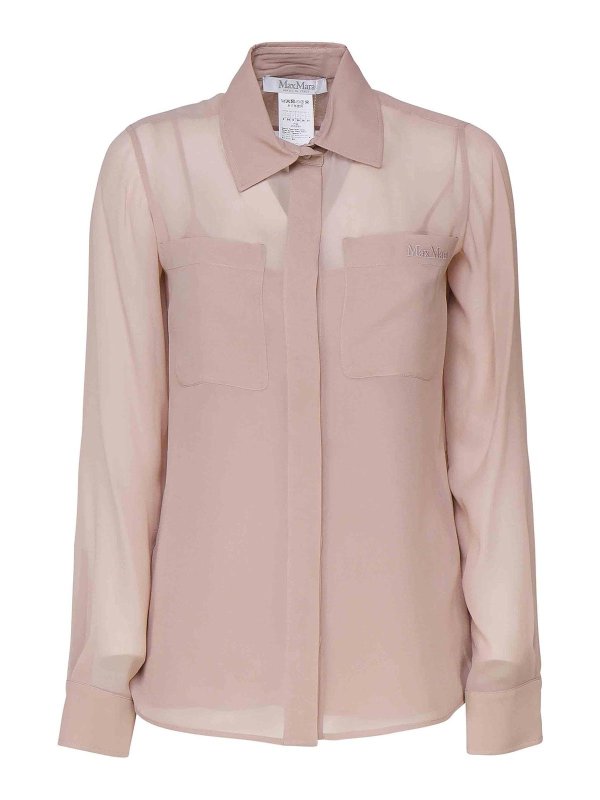Max Mara: shirts - Ercole Silk Shirt