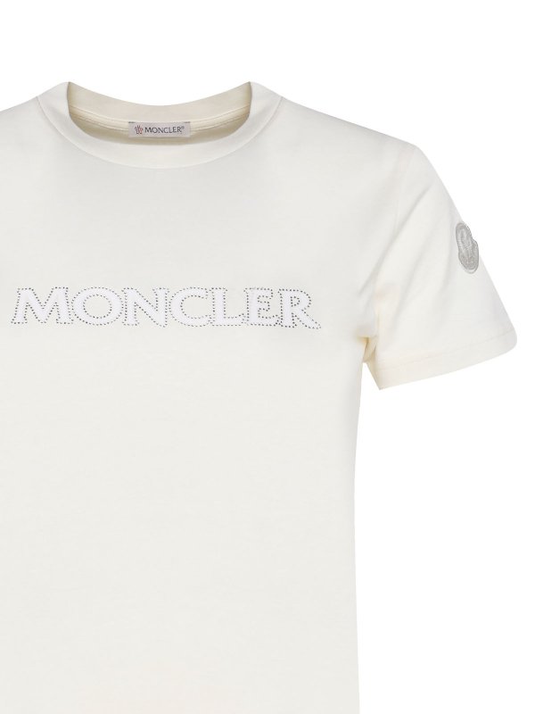The Best Shops MONCLER: t-shirt - T-shirt in cotone