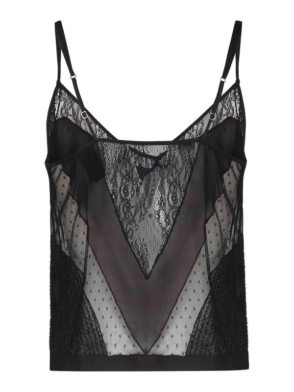 Pinko: Tops & Tank tops online - Top Boulogne Patchwork