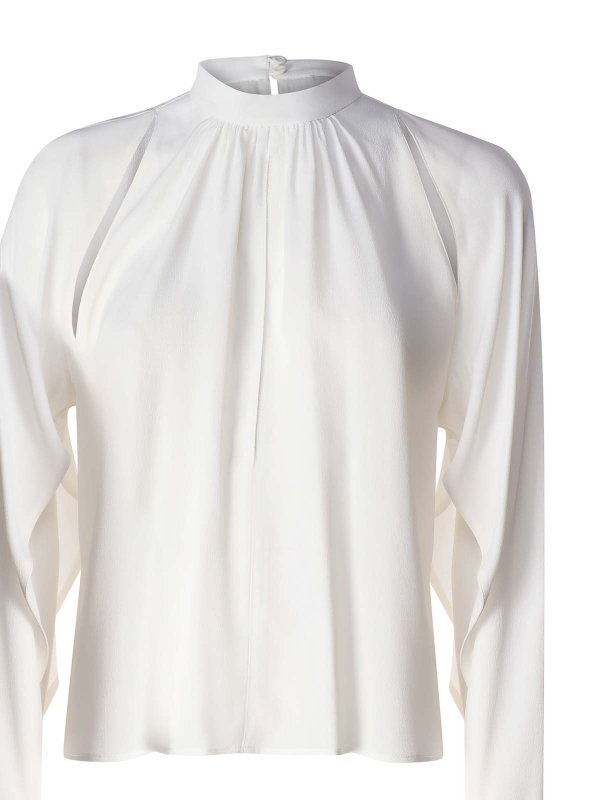The Best Shops Pinko: blouses - Flowing Blouse In Silk Blend