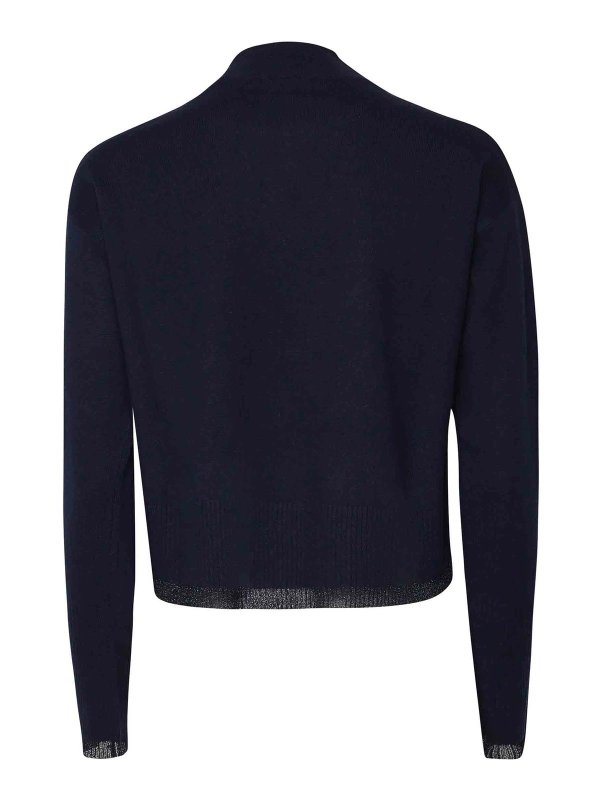 Pinko: crew necks online - Short Sweater With Half Turtleneck