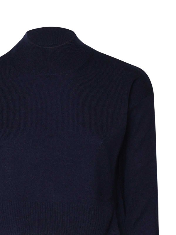 The Best Shops Pinko: crew necks - Short Sweater With Half Turtleneck