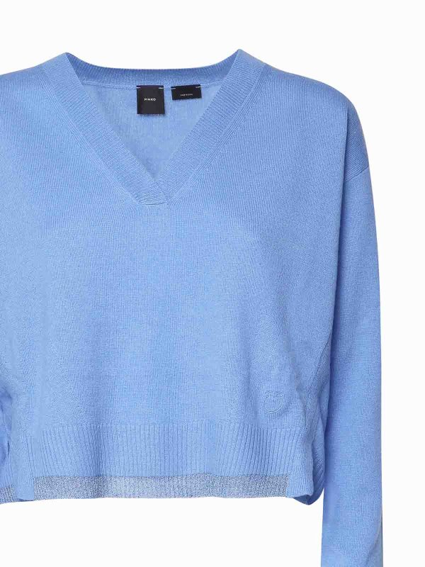 The Best Shops Pinko: クルーネック - クルーネック - ブルー