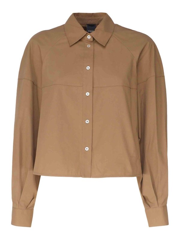 Pinko: Hemden - Hemd - Braun
