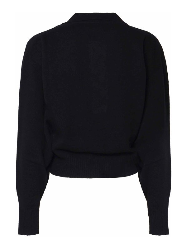 Pinko: maglia collo rotondo online - Maglia Evanescente in Lana