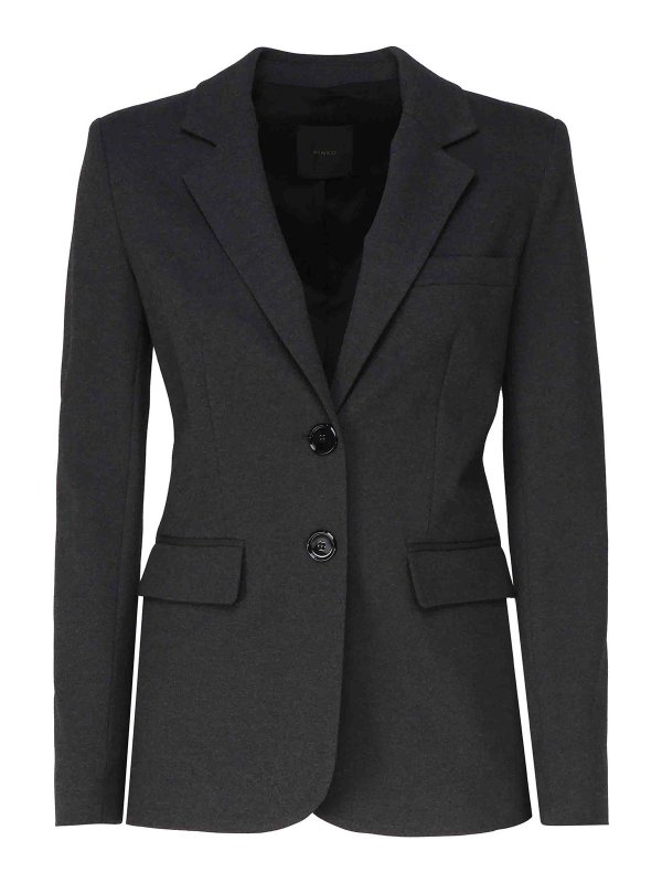 Pinko: casual jackets - Single-Breasted Wheel Jacket