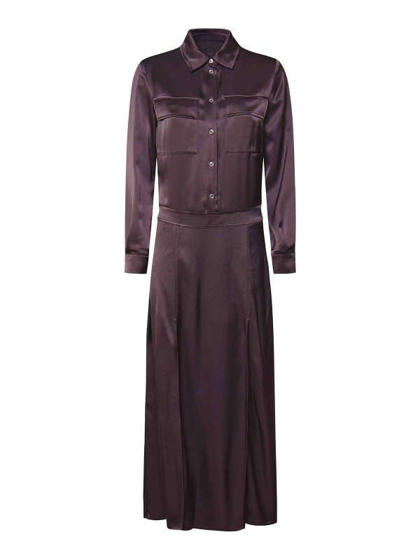 Pinko: マキシドレス - マキシドレス - ブラウン