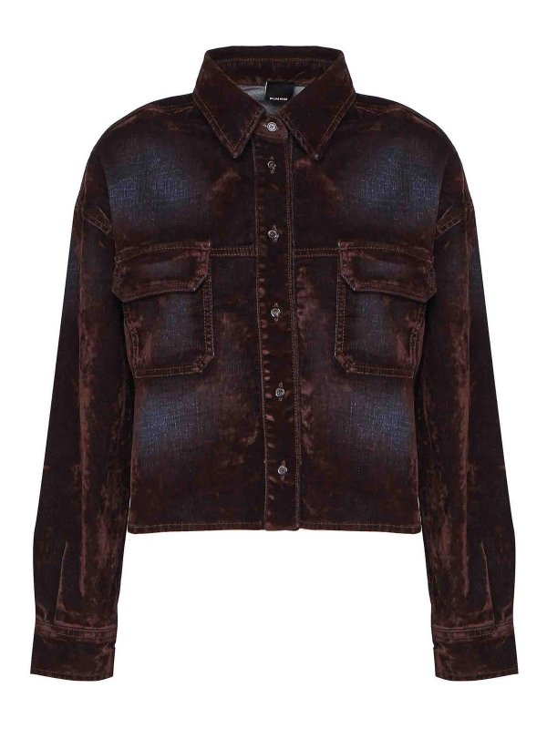 Pinko: denim jacket - Ennio Denim Jacket