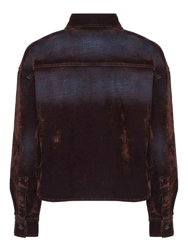 Pinko: denim jacket online - Ennio Denim Jacket