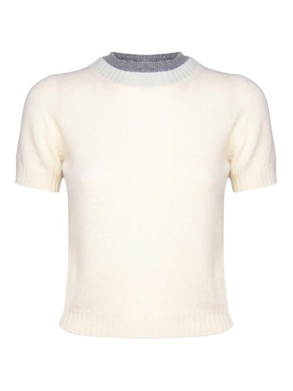 Pinko: T-shirts - T-Shirt - Weiß