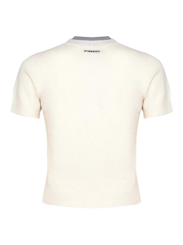 Pinko: T-shirts online - T-Shirt - Weiß