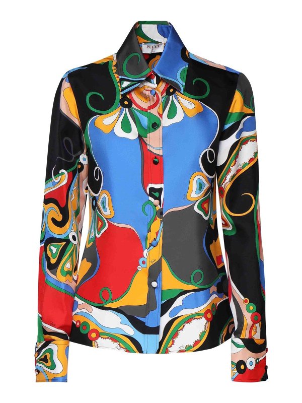 EMILIO PUCCI: Hemden - Hemd - Bunt