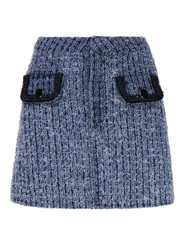 Self Portrait: Miniröcke - Minirock - Blau