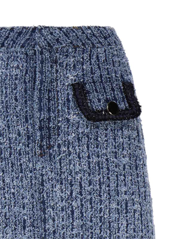 The Best Shops Self Portrait: Miniröcke - Minirock - Blau