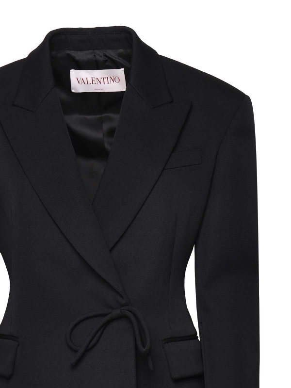 The Best Shops VALENTINO GARAVANI: blazers - Virgin Wool Slim-Waisted Blazer