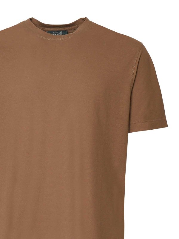 The Best Shops ZANONE: Camisetas - Camiseta - Marrón