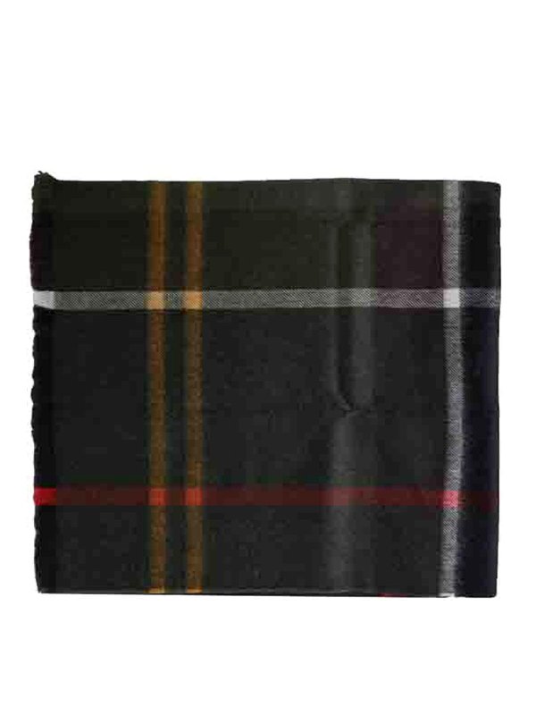 BARBOUR: Bufandas y pañuelos - Bufanda - Negro