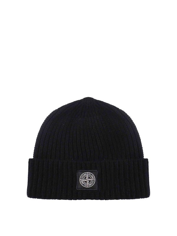 STONE ISLAND: beanies - Beanie In Virgin Wool