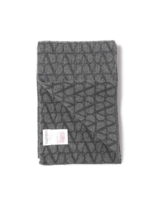 VALENTINO GARAVANI: スカーフ online - スカーフ - グレー