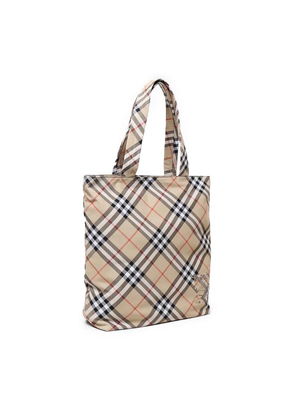 BURBERRY: トートバッグ online - トートバッグ - Check