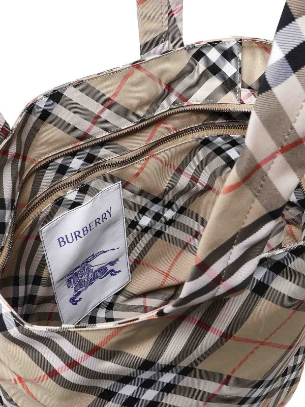トートバッグ - Check shop online: BURBERRY