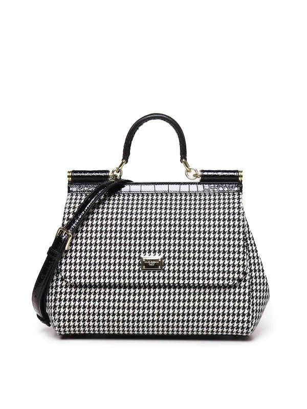 DOLCE & GABBANA: クロスボディバッグ - クロスボディバッグ - 黒