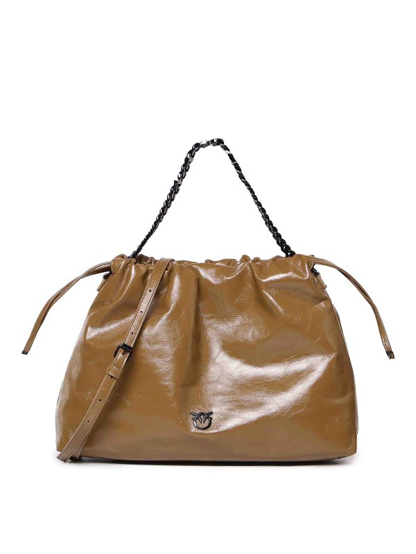 Pinko: cross body bags - Bag With Drawstring Closure