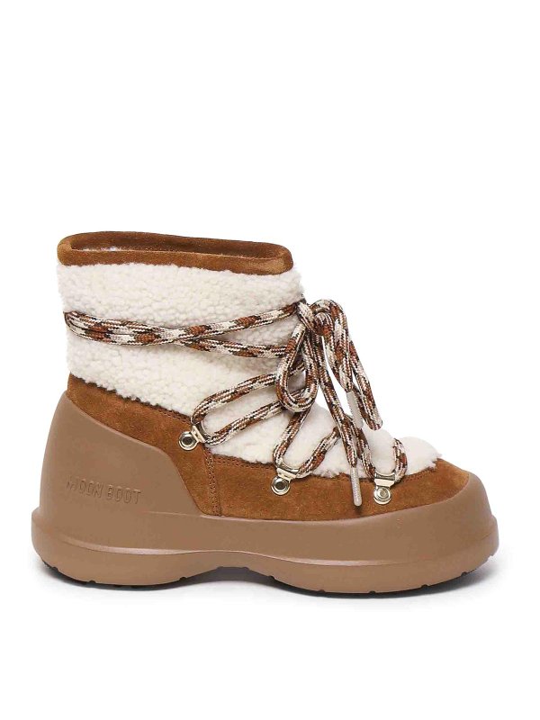 Moon Boot: Bottes - Bottes - Blanc