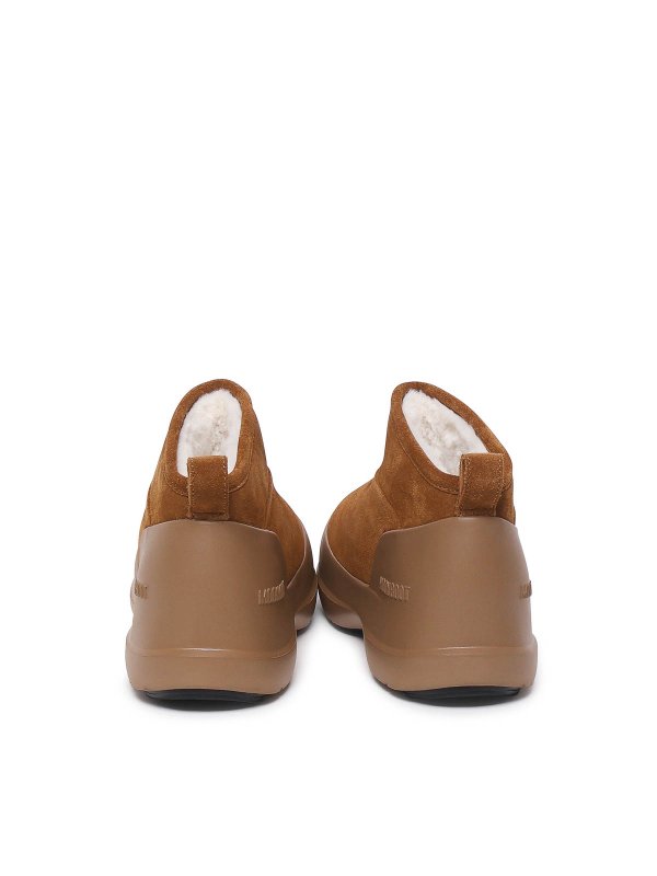 The Best Shops Moon Boot: Bottines - Bottes - Beige