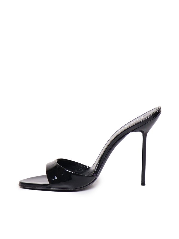 ミュール - 黒 shop online: Paris Texas