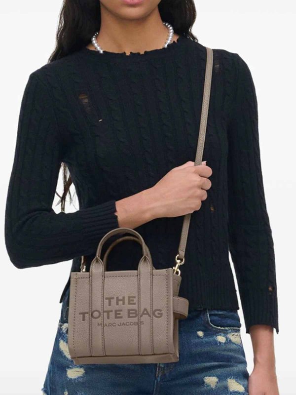 The Best Shops MARC JACOBS: クロスボディバッグ - グレイッシュブラウン