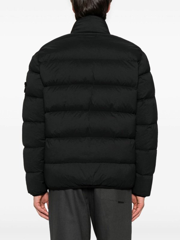 STONE ISLAND: cappotti imbottiti online - Cappotto nero
