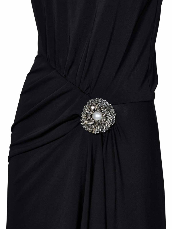 The Best Shops Amen: cocktail dresses - Short Black Jersey Dress