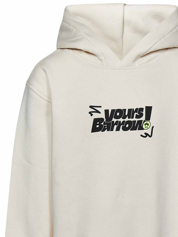 The Best Shops BARROW: Sweatshirts & Pulls - Sweat-Shirts - Blanc