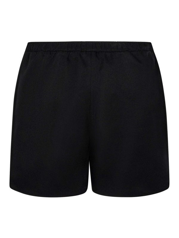 COPERNI: Trousers Shorts online - Black Recycled Nylon Shorts