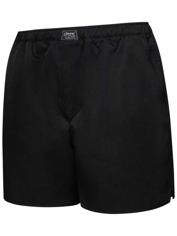 The Best Shops COPERNI: Trousers Shorts - Black Recycled Nylon Shorts