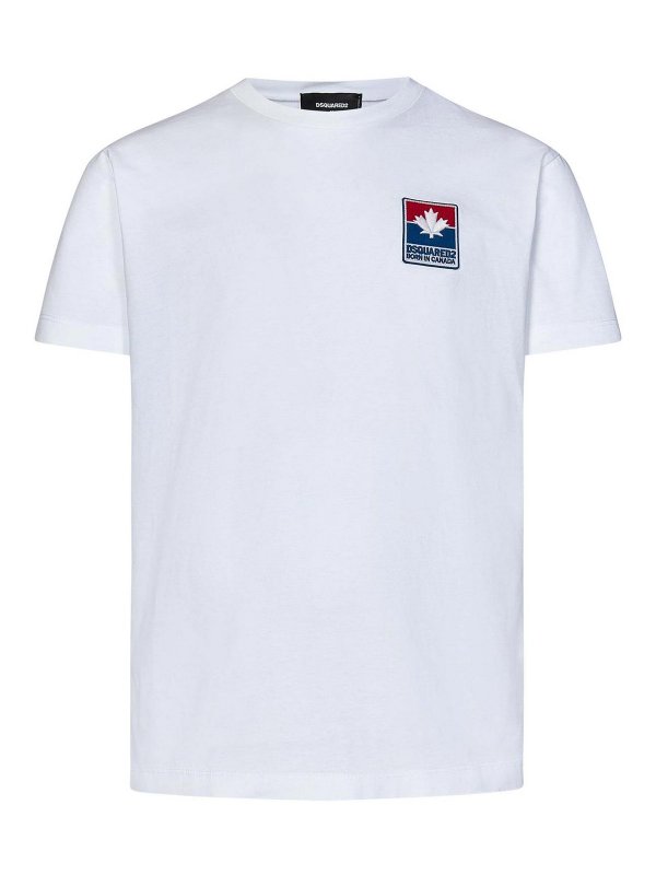 DSQUARED2: T-shirts - T-Shirt - Blanc