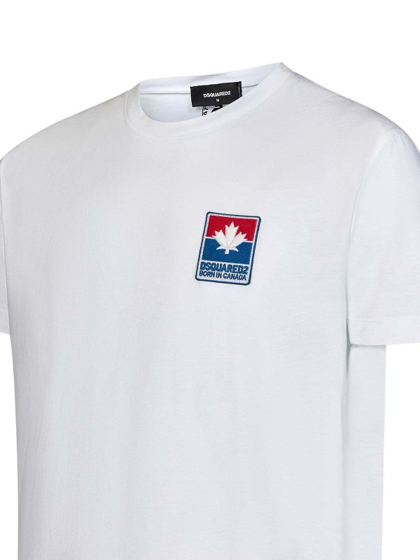 The Best Shops DSQUARED2: T-shirts - T-Shirt - Blanc
