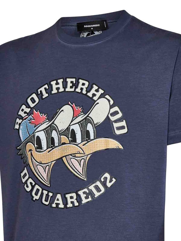 The Best Shops DSQUARED2: Camisetas - Camiseta - Azul