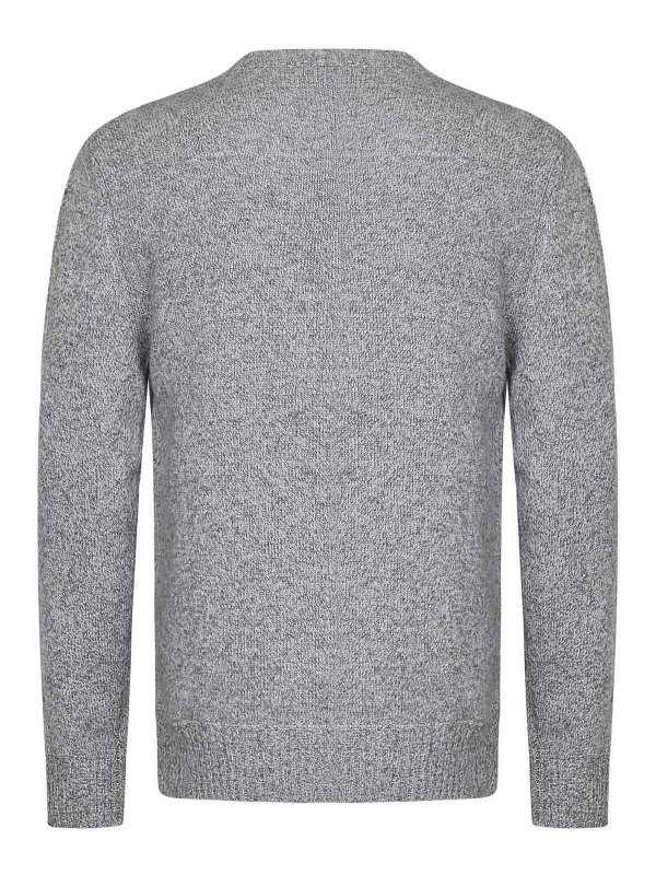 DSQUARED2: Pull col rond online - Pull Col Rond - Gris