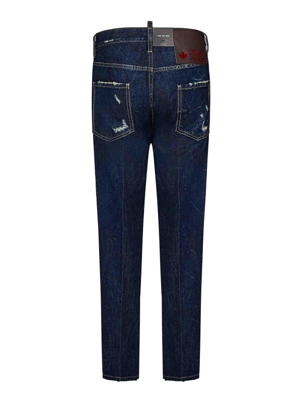 DSQUARED2: Jeans évasés online - Jean Bootcut - Bleu