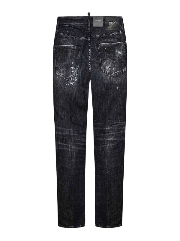DSQUARED2: bootcut jeans online - Cool Guy Slim Fit Jeans