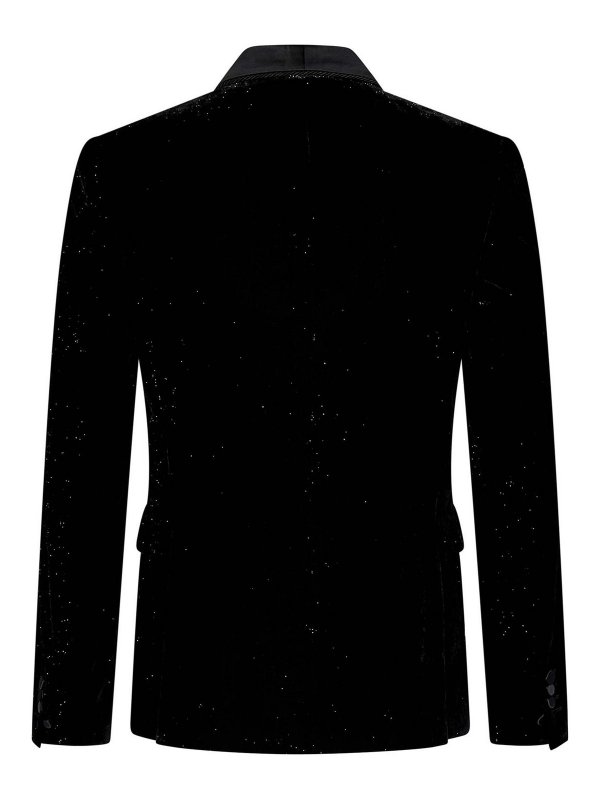 DSQUARED2: giacche blazer online - Blazer da smoking monopetto