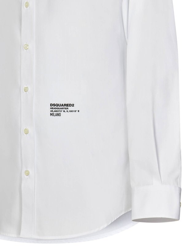 The Best Shops DSQUARED2: Camisas - Camisa - Blanco