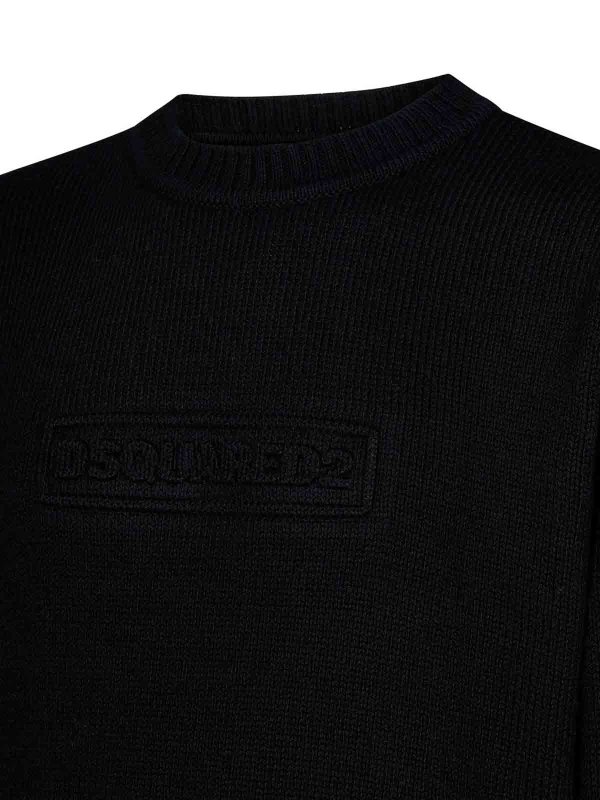 The Best Shops DSQUARED2: crew necks - Crew Neck Sweater