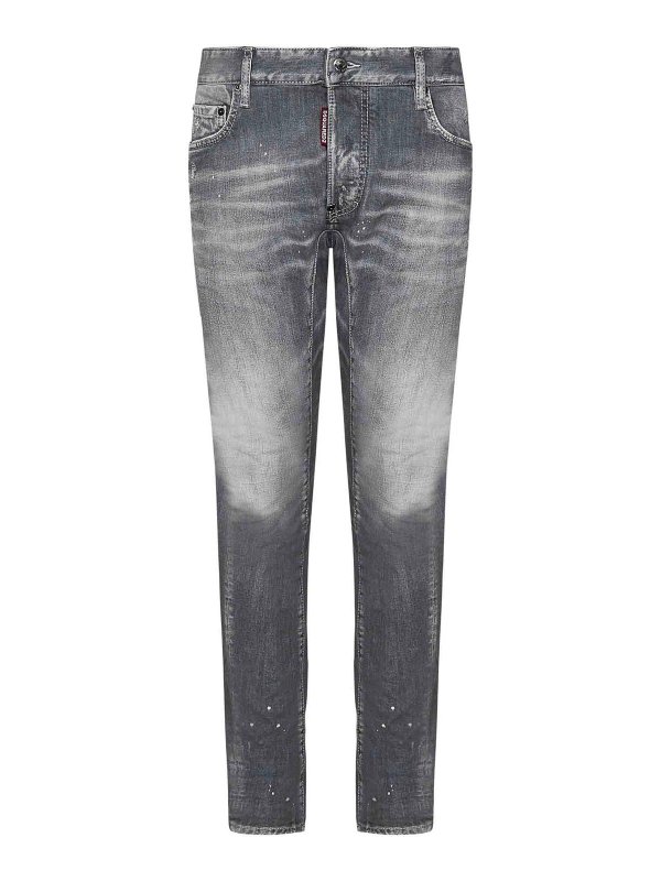 DSQUARED2: Bootcut - Bootcut Jeans - Grau